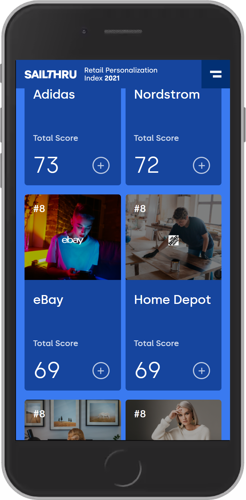 Individual Brands Page - Mobile